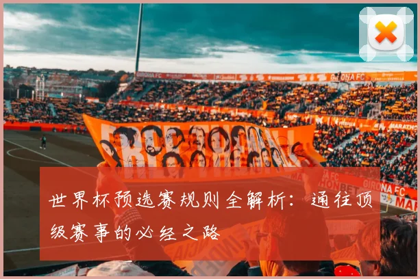 世界杯预选赛规则全解析：通往顶级赛事的必经之路